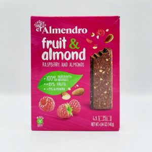 BATONNETS DE DATTES AVEC AMANDES ET FRAMBOISES 140G