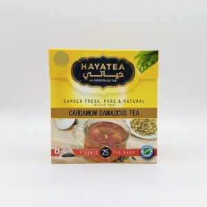 HAYATEA THE NOIR A LA CARDAMOME 25 SACHETS