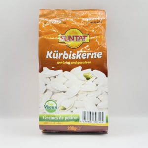 GRAINES DE POTIRON GRILLEES ET SALEES 200G
