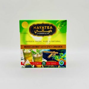 HAYATEA MENTHE ET CANNELLE INFUSION 25 SACHETS