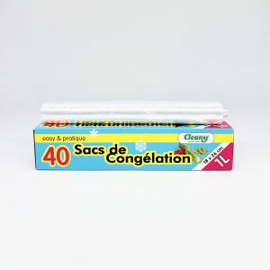 CLEANY SACS DE CONGELATION 1L/ 40PC